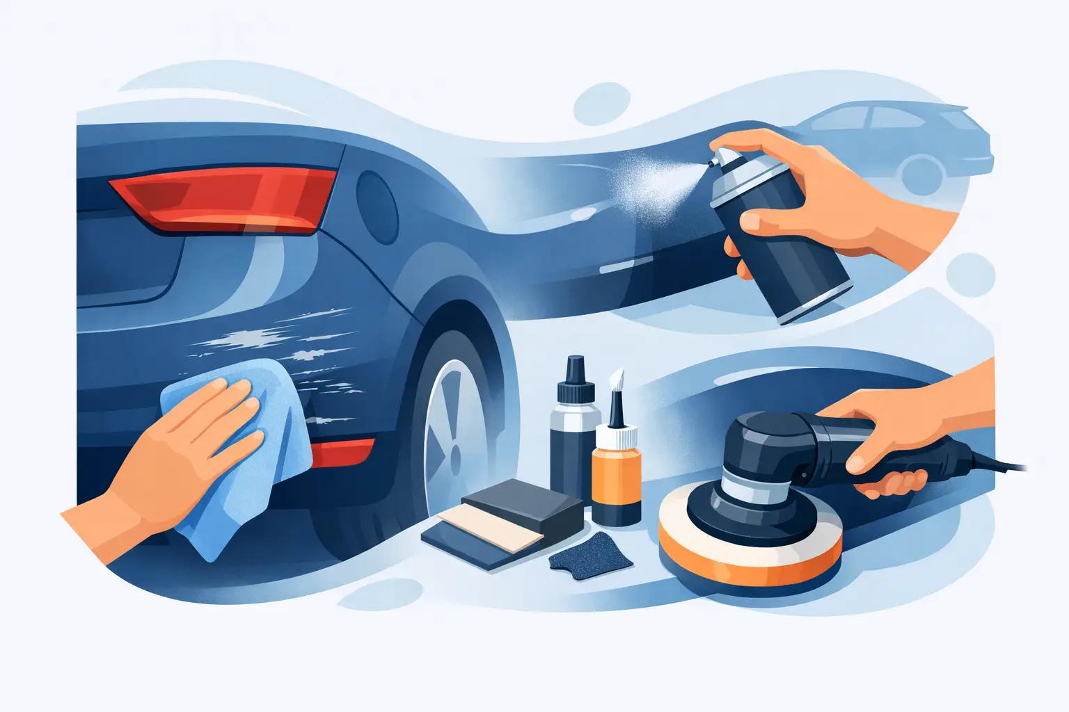 Best Ways to Repair Bumper Scuffs