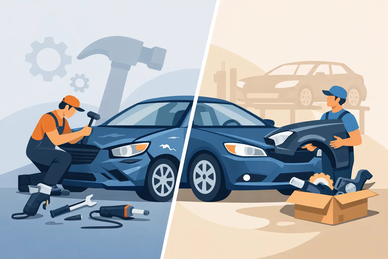 Panel Beating vs Replacement: What Pays Off?