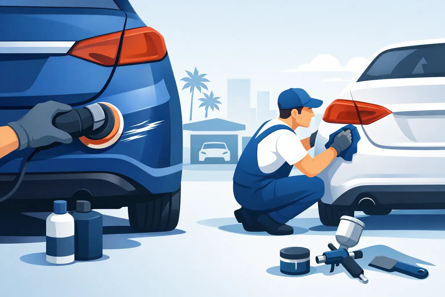 Bumper Scratch Repair Near Me in Manukau