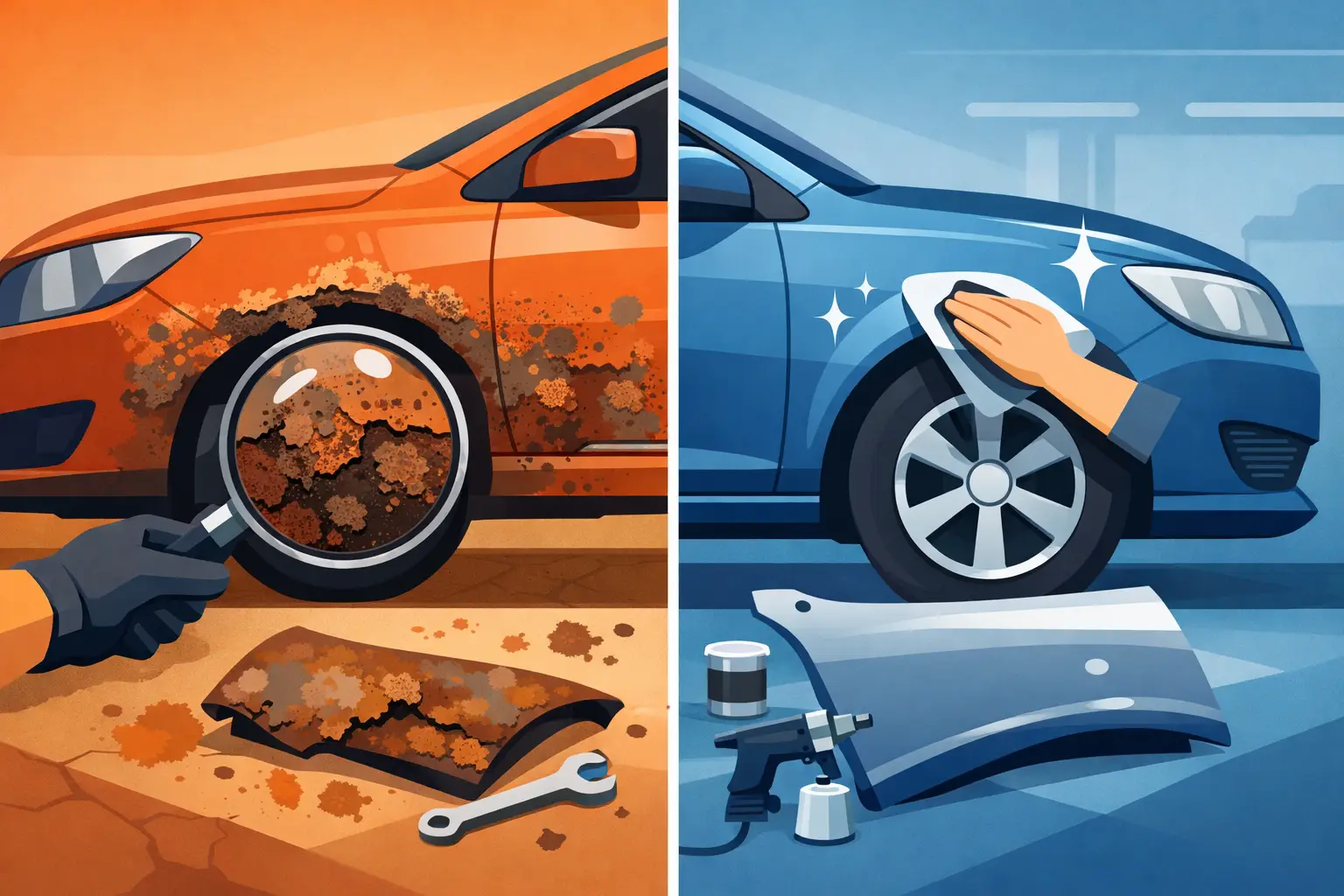 Can Rusted Car Panels Be Saved? Know the Signs