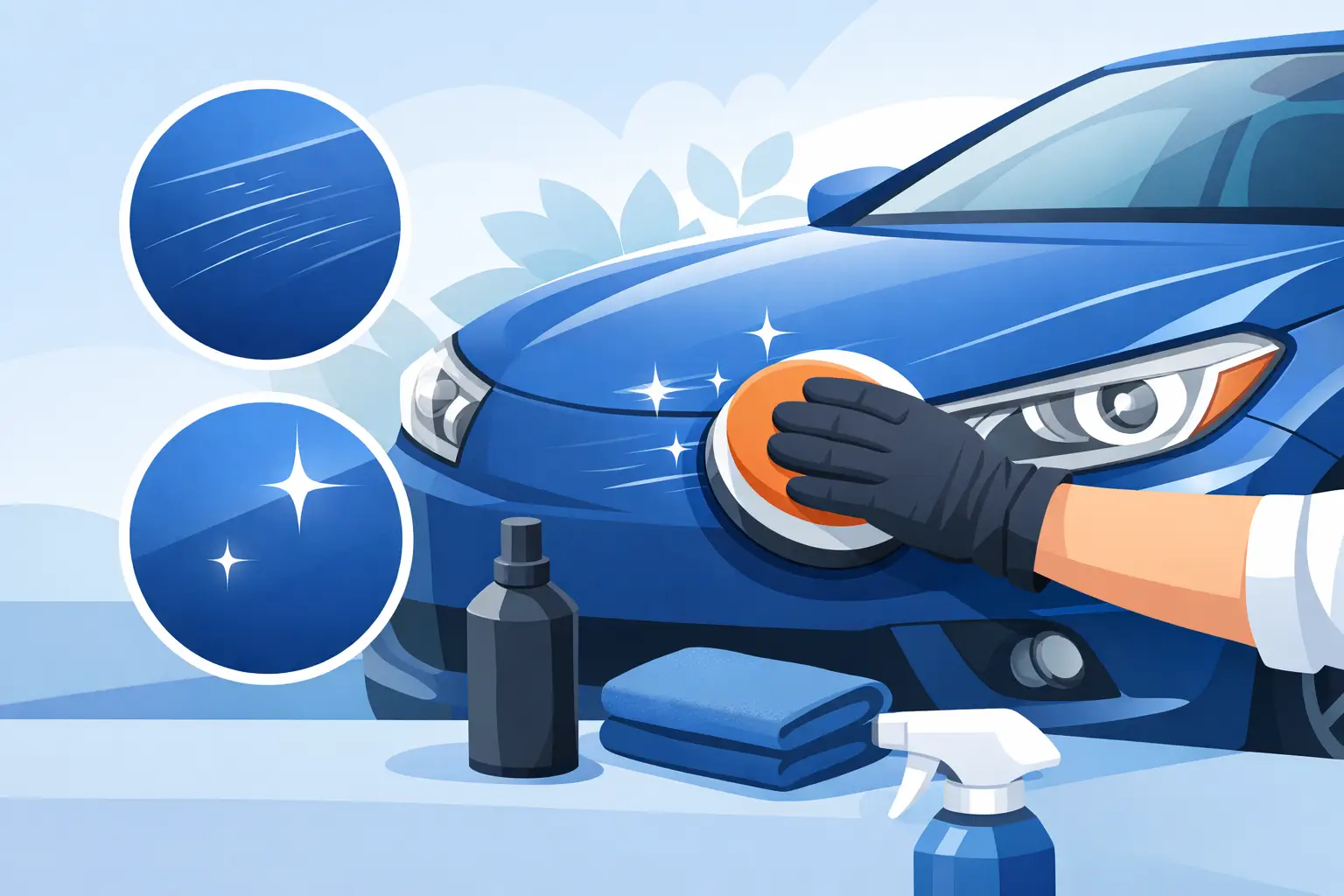 How to Remove Light Car Scratches Safely