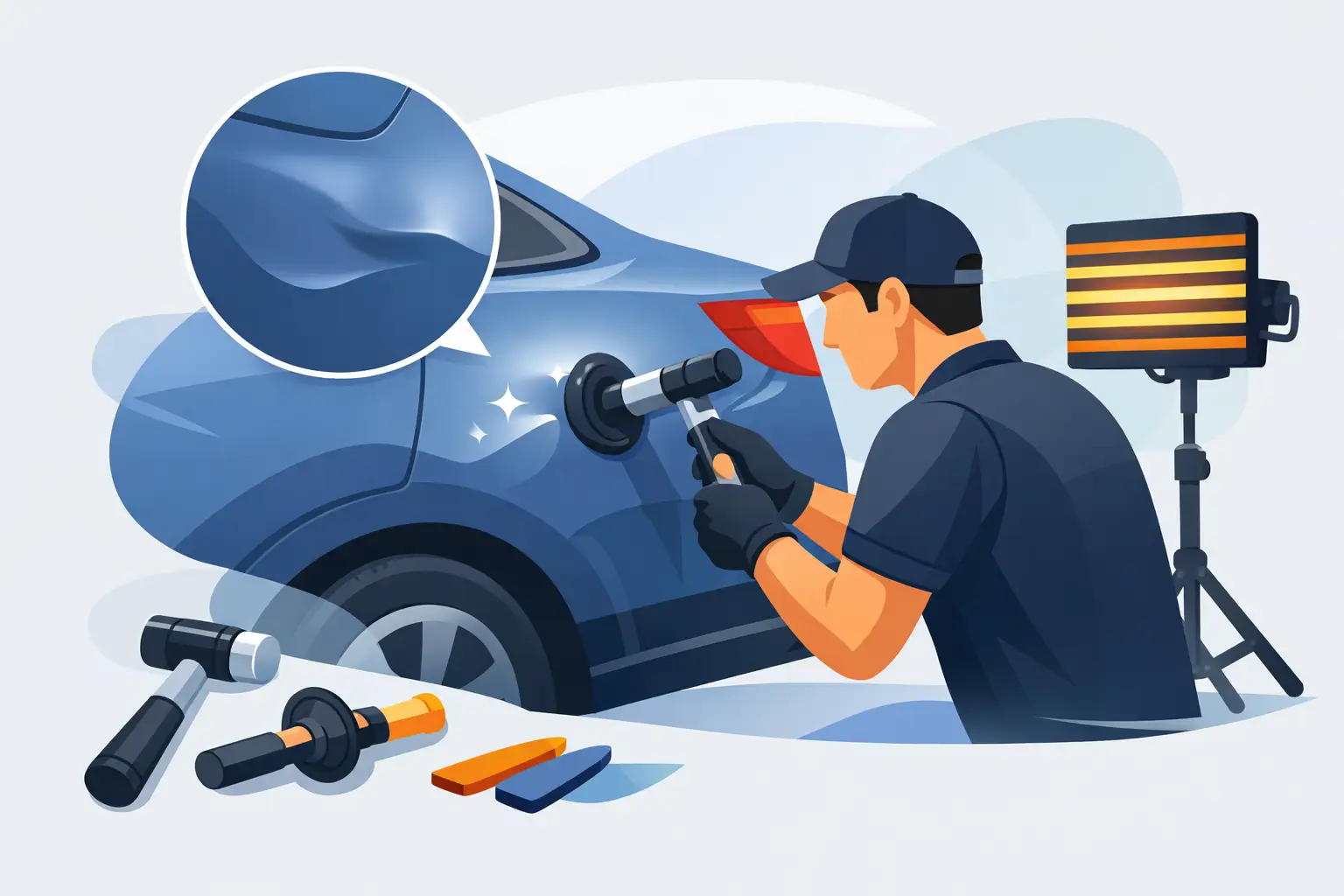 How to Repair Car Dents Without Making Them Worse