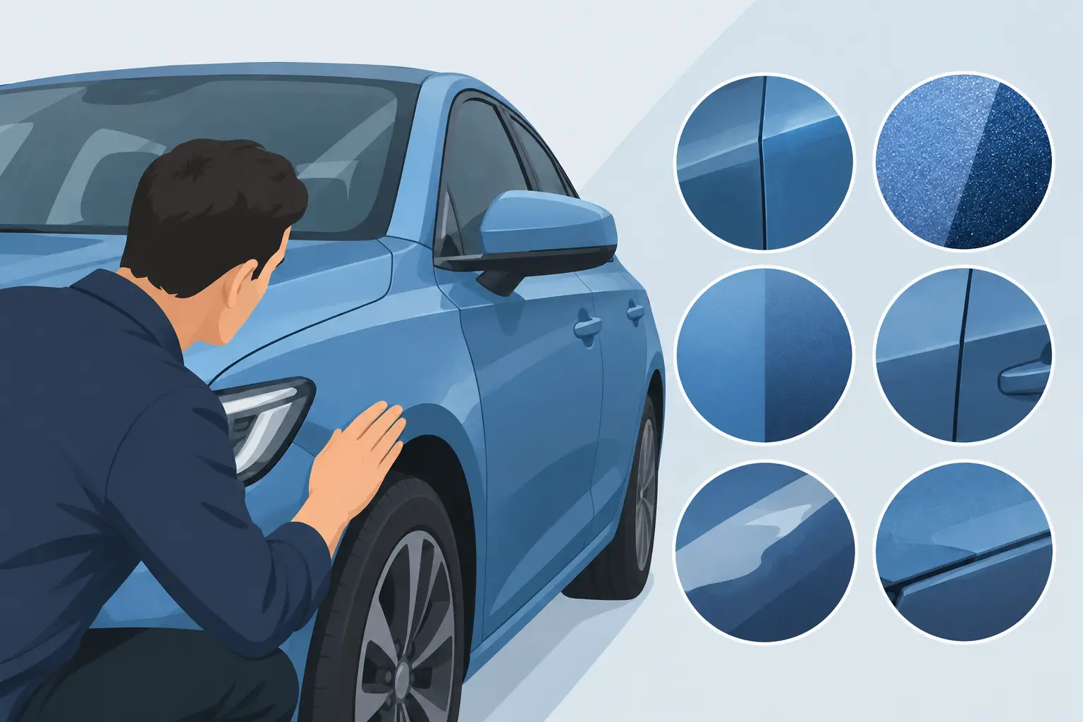 7 Signs of Poor Paint Matching on Your Car