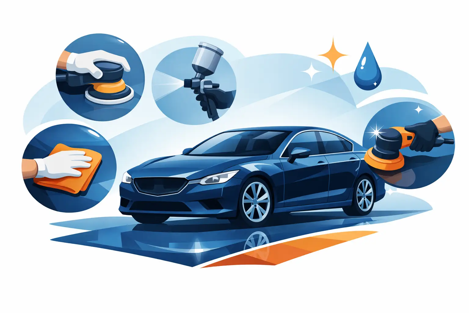 How a Flawless Car Paint Finish Is Built