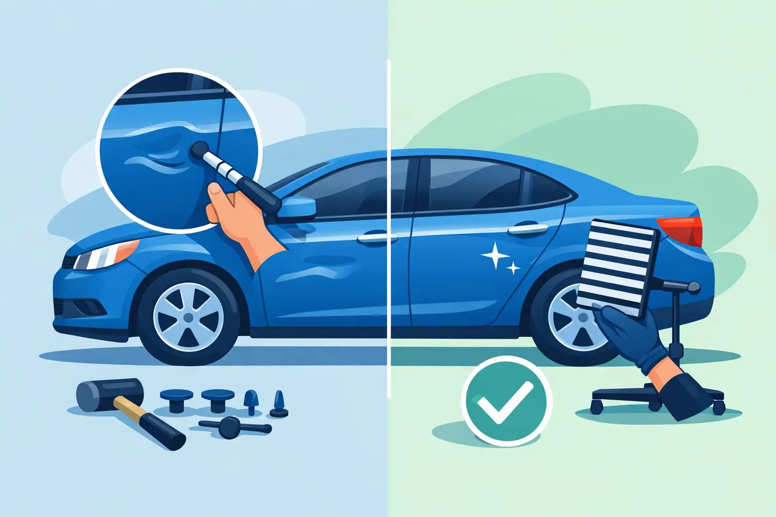 Is Paintless Dent Removal Worth It for Your Car?
